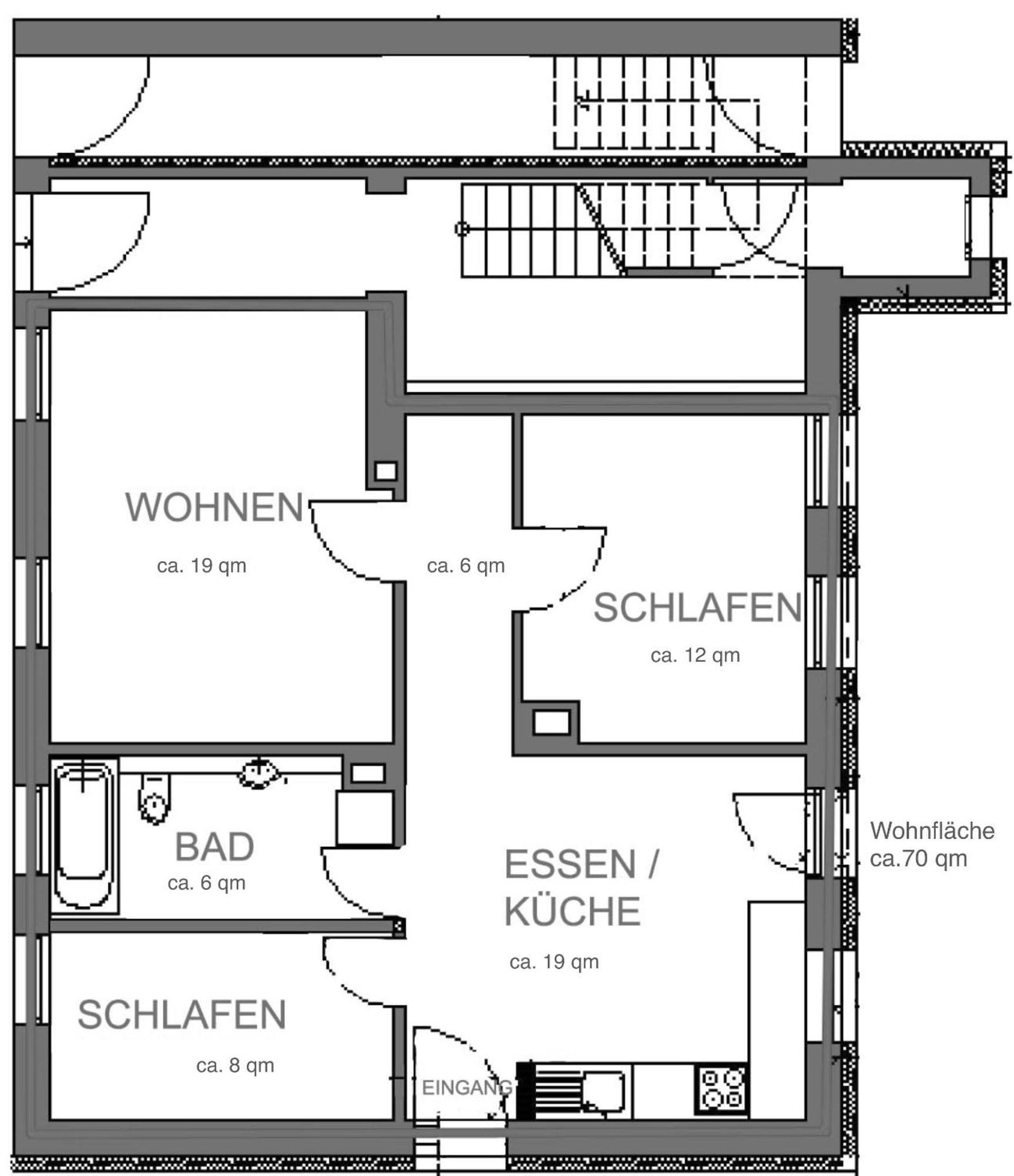 Altstadtwohnung Mit Eigenem Hauseingang Mülheim an der Ruhr Exteriér fotografie